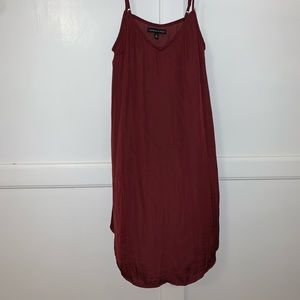 Kendall & Kylie Burgundy Slip Dress